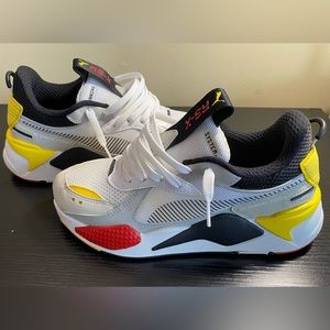 Puma RS-X TOYS - White/Black/Cyber Yellow